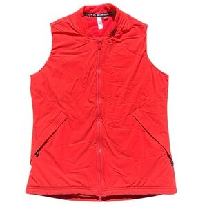 Adidas Women's Ultimate365 Tour Frostguard Golf Vest Bright Orange Size S